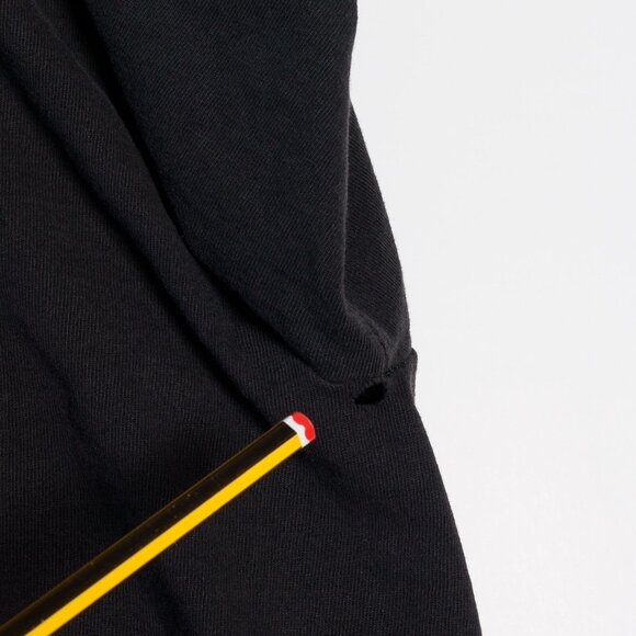 Vintage Delta Spider Man T-Shirt Mens XL Black Distressed - Picture 8 of 9